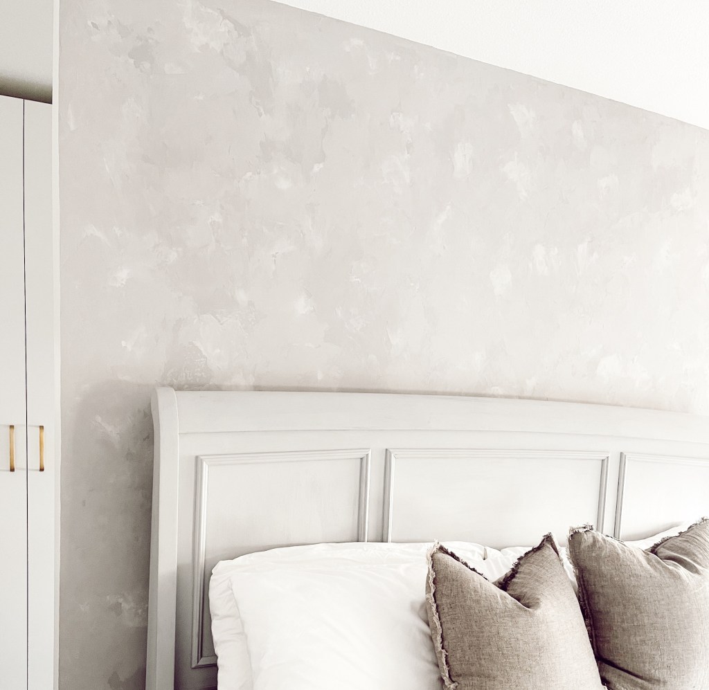 Image showcasing DIY Textured Wall / Faux Concrete Wall – madxson & co.